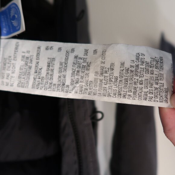 XS Canada Goose Women's Gray Parka Winter Down Kensington Jacket - Picture 9 of 16